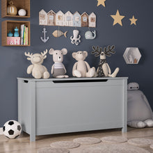 Load image into Gallery viewer, Toy Box Storage With Safety Hinged Lid
