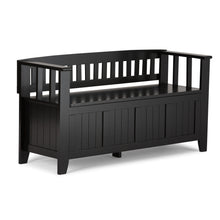 Load image into Gallery viewer, Acadian - Entryway Storage Bench, Handcrafted
