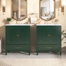 Load image into Gallery viewer, Bathroom Vanity With Sink, Soft Closing Door, Multi Functional Storage