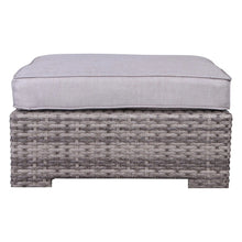 Load image into Gallery viewer, Outdoor 6 Person Wicker Seating Group With Cushions - Gray Mix