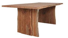 Load image into Gallery viewer, 71" Rectangular Solid Wood Dining Table - Brown