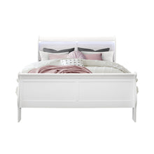 Load image into Gallery viewer, Charlston - Modern Sleigh Design Bed With LED