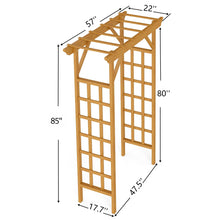Load image into Gallery viewer, Wedding Arbor With Trellis Design
