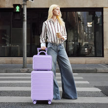Load image into Gallery viewer, Spinner Luggage Set With Combination Lock