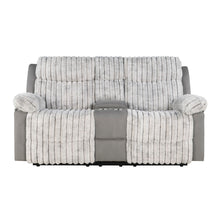 Load image into Gallery viewer, Bruni - Console Reclining Loveseat With Manual Recline