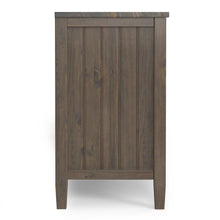 Load image into Gallery viewer, Lev - Handcrafted TV Media Stand - Smoky Brown