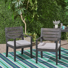 Load image into Gallery viewer, Outdoor Elegant Design Dining Chair (Set of 2)