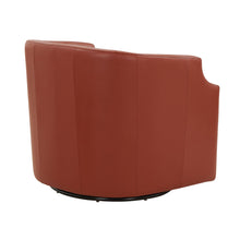 Load image into Gallery viewer, Emmett - Swivel Glider Barrel Chair With Clip Arm Design