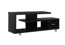 Load image into Gallery viewer, Cabinet Enclosed Storage, TV Stand - Dark Brown