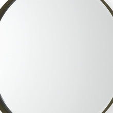 Load image into Gallery viewer, 24" Metal Round Framed Accent Mirror - Gold