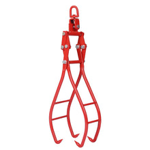 Load image into Gallery viewer, Heavy-Duty 4 Claw Timber Log Lifting Tongs Grabber