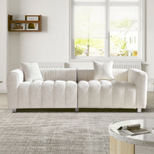 Load image into Gallery viewer, Modern 3 Seater Sofa With 2 Pillows