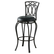 Load image into Gallery viewer, Swivel Stool With Upholstered Seat