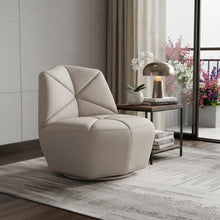 Load image into Gallery viewer, 100% Polyester Solid Color Lounge Chair - Gray