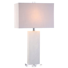 Load image into Gallery viewer, 27" Novelty Table Lamp LED With Shade - White