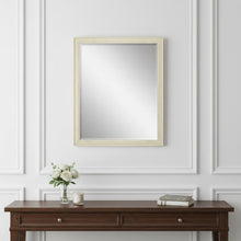 Load image into Gallery viewer, 32" Solid Wood Framed Accent Mirror - White