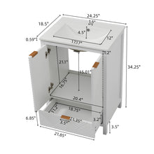 Load image into Gallery viewer, Modern Bathroom Vanity With Sink Combo
