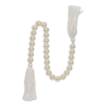 Load image into Gallery viewer, Beads Decorative Tassel - White / Pearl