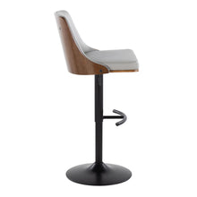 Load image into Gallery viewer, Gianna - Mid Century Modern Adjustable Barstool, Swivel With Rounded T Footrest (Set of 2)