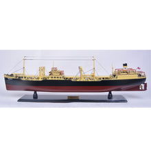 Load image into Gallery viewer, Hand Painted Model Boat (624232) - Light Brown / Black