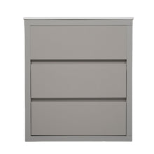 Load image into Gallery viewer, Double Sinks Bathroom Vanity Set With 2 Ceramic Basins