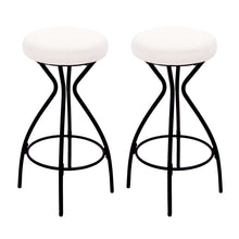 Load image into Gallery viewer, Modern Backless Bar Stools For Kitchen Island (Set of 2)