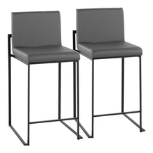Load image into Gallery viewer, Fuji - Contemporary Modern Elegance, High Back Counter Stool