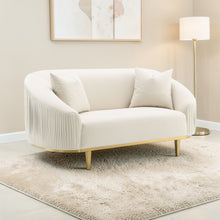 Load image into Gallery viewer, Martina - Loveseat With 2 Pillows - Ivory
