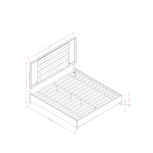 Load image into Gallery viewer, Star - Bed With LED Modern Design