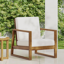Load image into Gallery viewer, Nexusia - Outdoor Acacia Wood Club Chair With Slat Design