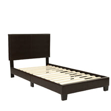 Load image into Gallery viewer, Upholstered Bed With Adjustable Headboard
