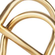 Load image into Gallery viewer, Abstract Modern Tabletop Sculpture - Gold
