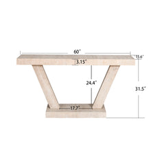 Load image into Gallery viewer, Vintage Distressed Wood Entryway Bench With 2 Tier Storage Cabinet