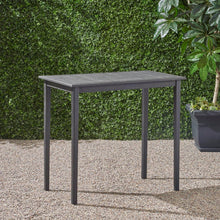 Load image into Gallery viewer, Outdoor Minimalist Acacia Wood Rectangle Bar Table