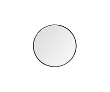 Load image into Gallery viewer, 47" Round Metal Frame Wall Mirror - Black