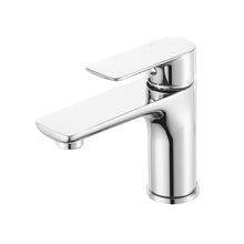 Load image into Gallery viewer, Single Handle Lavatory Basin Sink Faucet Brass Bathroom Faucet With Hot And Cold Water Control - Chrome