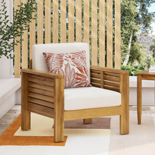 Load image into Gallery viewer, Slat Design Club Chairs With Cushions