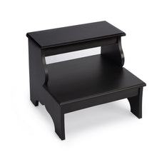 Load image into Gallery viewer, Wood Step Stool - Dark Brown