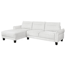 Load image into Gallery viewer, Granholm - Upholstered Curved Arm Sectional Sofa - White