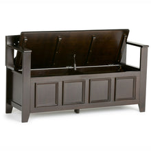 Load image into Gallery viewer, Amherst - Entryway Storage Bench - Hickory Brown