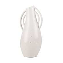 Load image into Gallery viewer, Speckle Amphora Table Vase - Off White