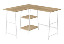 Load image into Gallery viewer, Computer Desk, Home Office, Corner, Storage Shelves, L Shape, Work, Laptop, Contemporary, Modern - Base