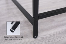 Load image into Gallery viewer, Console Table Narrow Modern Entryway Table Small Behind Couch Table Skinny Sofa Table Hallway Table For Living Room - Black