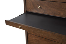 Load image into Gallery viewer, Solid Wood Four Drawer Chest - Mahogany