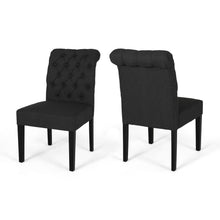 Load image into Gallery viewer, Broxton - Tuft Dining Rolltop Chairs With Button Tufted Backrest (Set of 2)