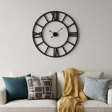 Load image into Gallery viewer, Analog Round Wall Clock (609407) - Black