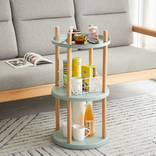 Load image into Gallery viewer, Storage Shelf, 360° Rotating Bookshelf, Bookcase With Large-Capacity Storage Space, Multifunctional Storage Rack, Compact Design For Living Room