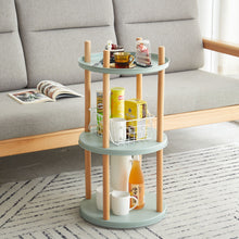 Load image into Gallery viewer, Storage Shelf, 360° Rotating Bookshelf, Bookcase With Large-Capacity Storage Space, Multifunctional Storage Rack, Compact Design For Living Room