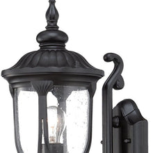 Load image into Gallery viewer, Cast Aluminum Glass Lantern Wall Light - Matte Black
