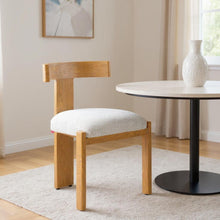 Load image into Gallery viewer, Olefin Aluminum Open Back Dining Side Chair - Beige / Natural